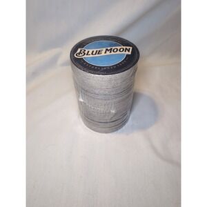 Blue Moon Beer Bar Coaster 2-sided NEW Sealed 4" - Pack of 100 Man Cave Garage